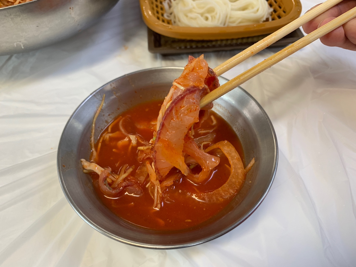회가 많은 물회