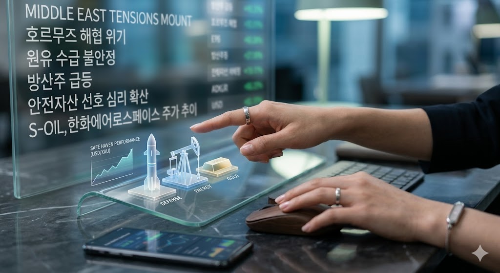 이란·미국 전쟁 수혜주 가이드: 방산·에너지·안전자산 TOP 10 비교