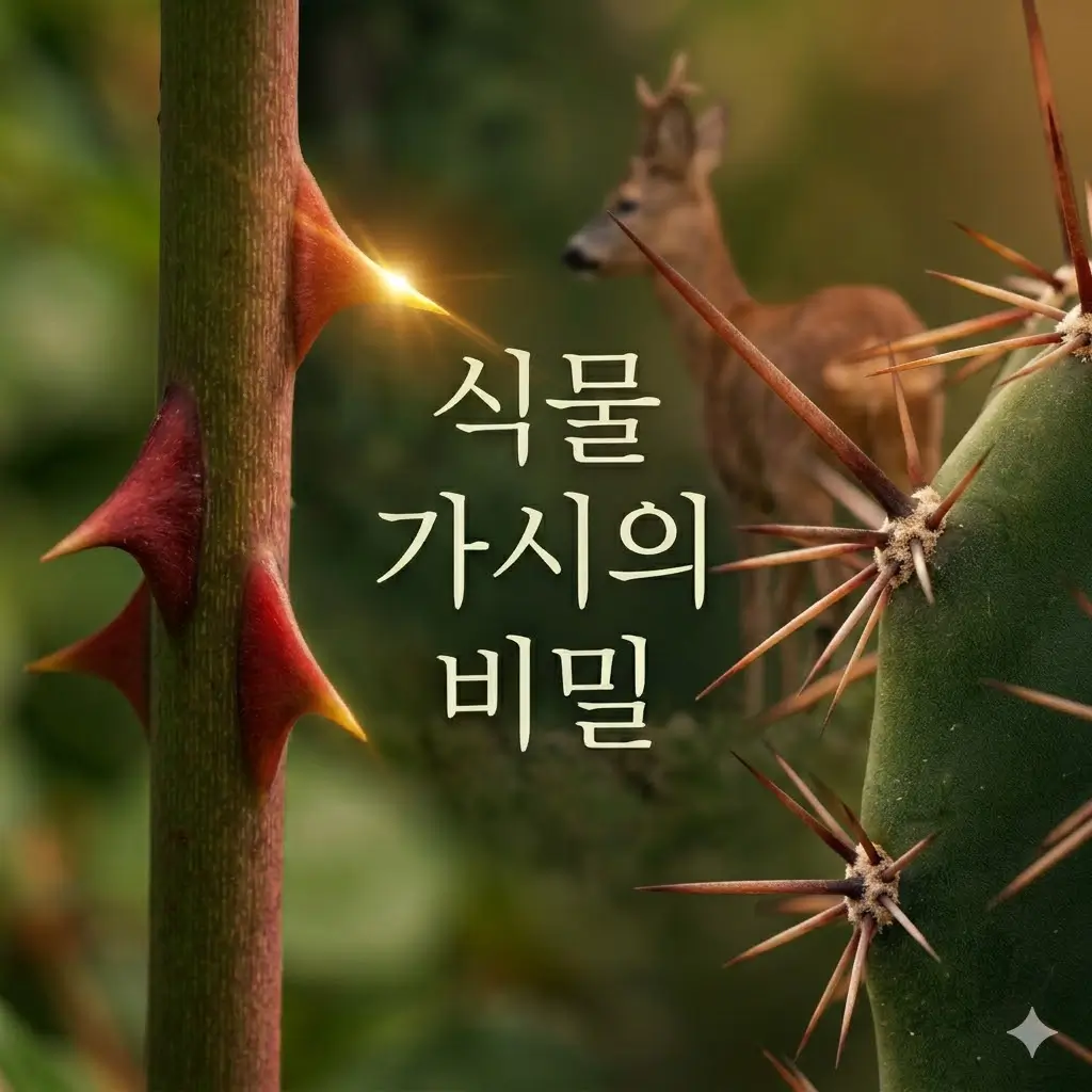 식물 가시는 포식자를 어떻게 멀어지게 만들까요