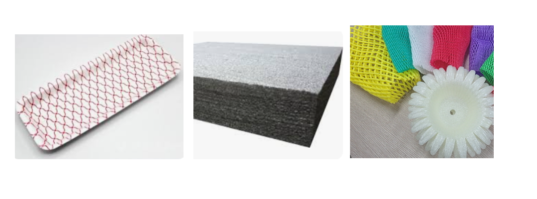 스티로폼류 재활용불가 물품들