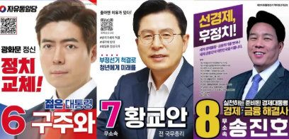 21대 대선 후보별 핵심 공략 정리