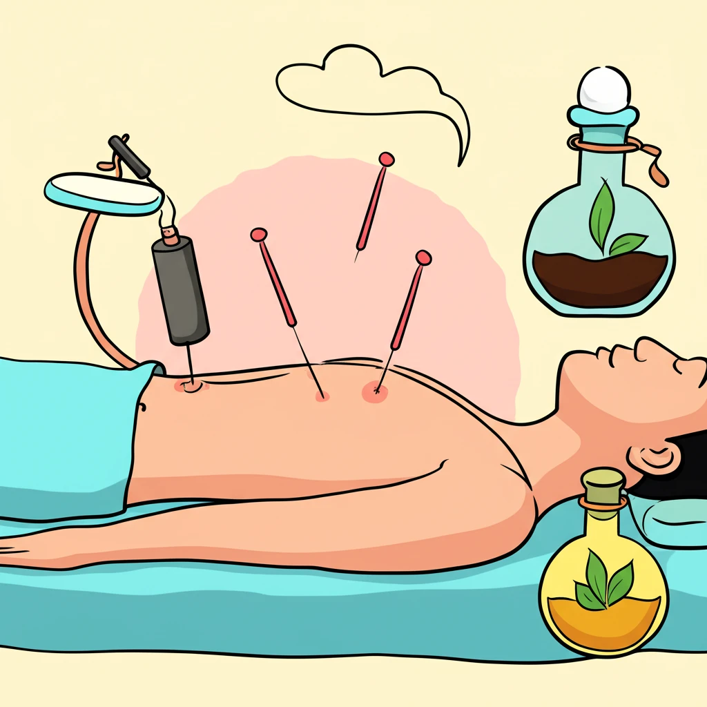 한방 침, 뜸, 한약 복합 치료 효과