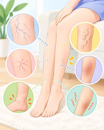 하지정맥류증상으로 나타나는 다리 변화17
