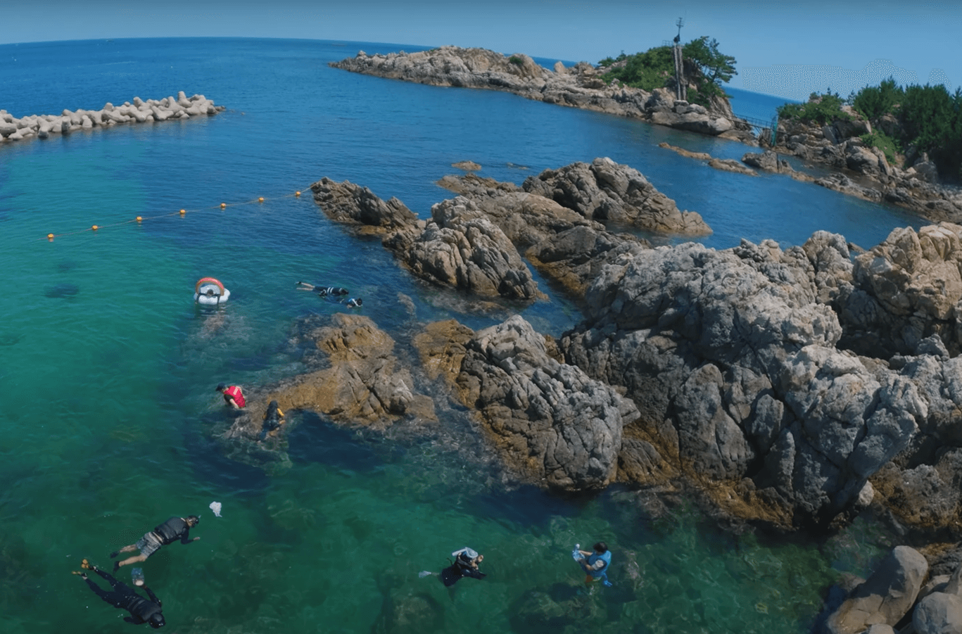 삼척 용화해변/용화방파제 &mdash; 조용하게 즐기는 숨은 명소