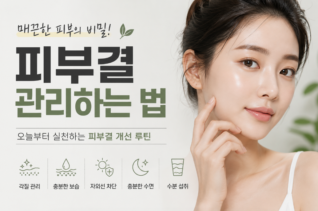 피부결 관리하는 법