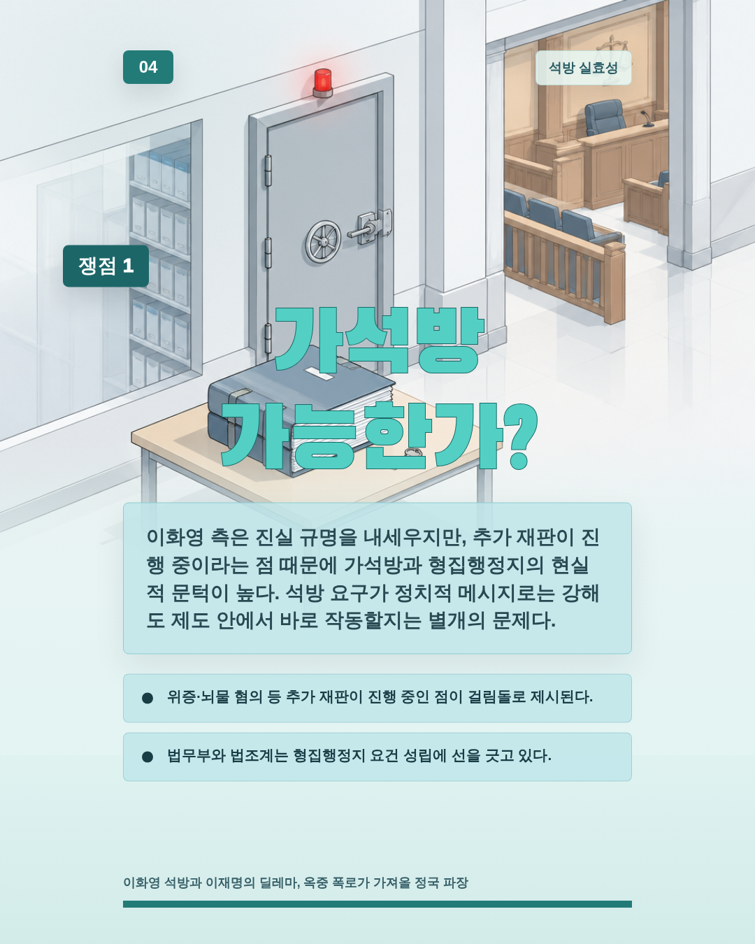 가석방 가능한가?