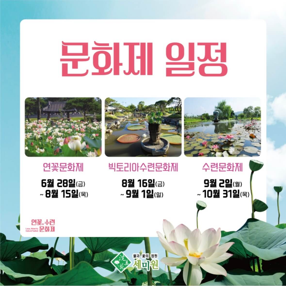 세미원 연꽃축제