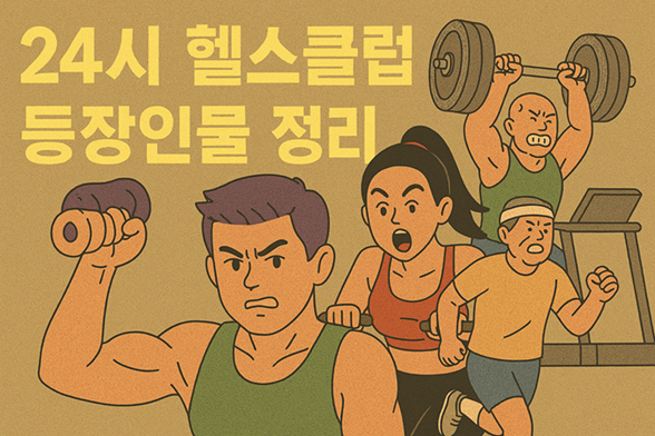 24시 헬스클럽 등장인물 정리(+강솔, 엄마 정체)
