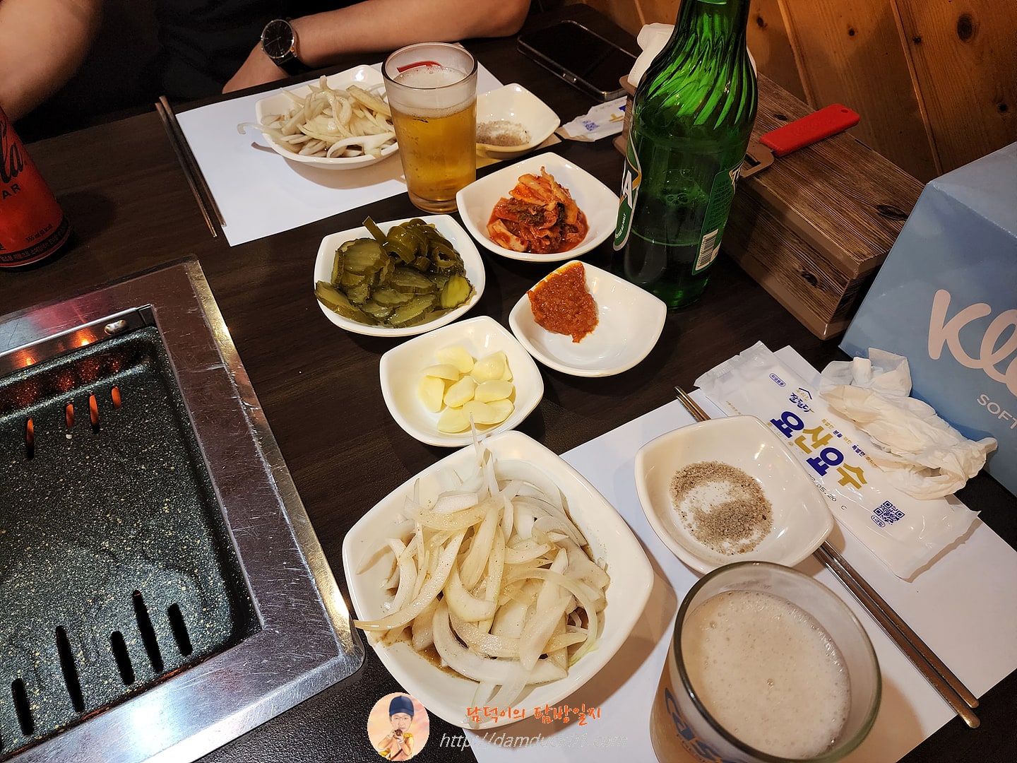 화우 기본 반찬