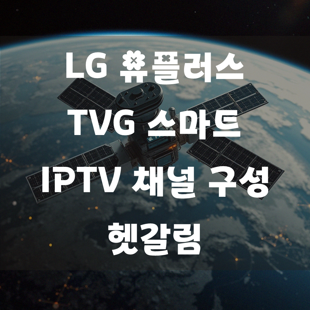 LG 유플러스 TVG 스마트 IPTV, 이것 때문에 헷갈렸어요