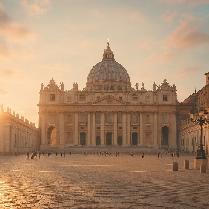 시스티나 성당 전경 사진