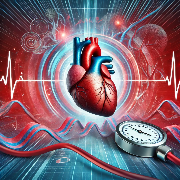 심장과 혈관의 위험을 알리는 일러스트