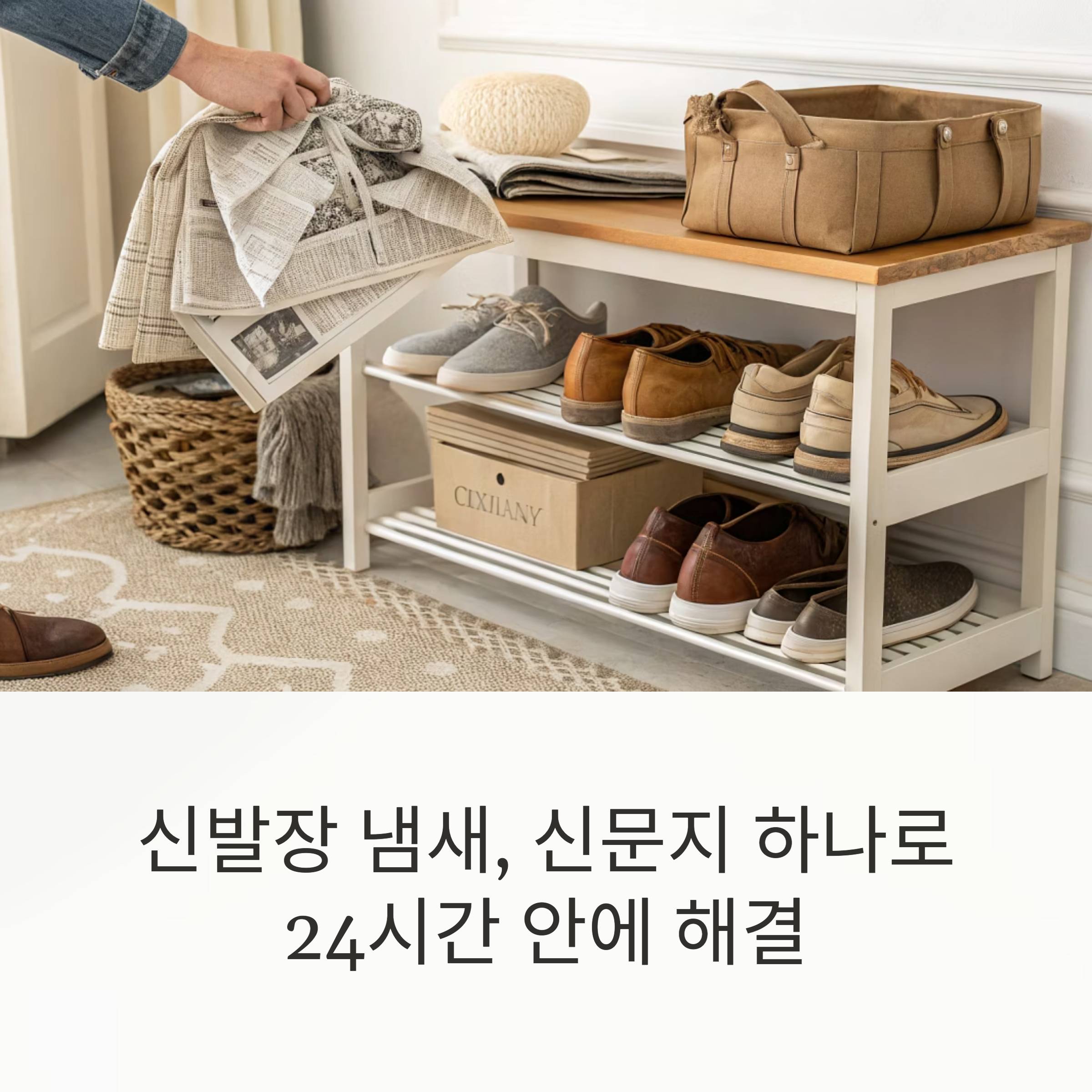 신문지 하나로 24시간 안에 완벽 제거하는 방법