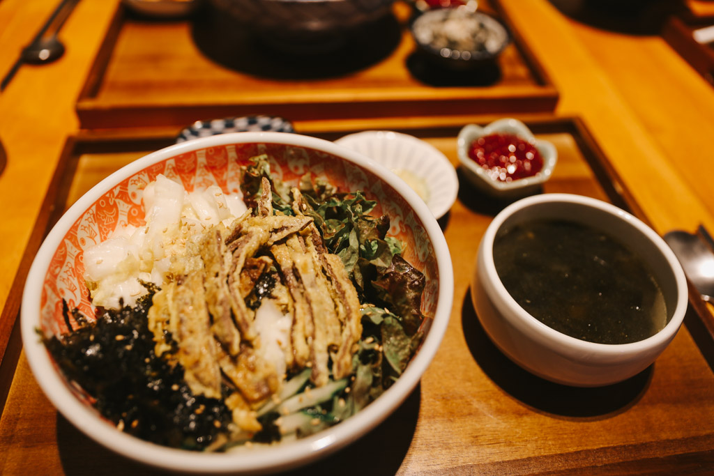 보보애월의 육전비빔밥