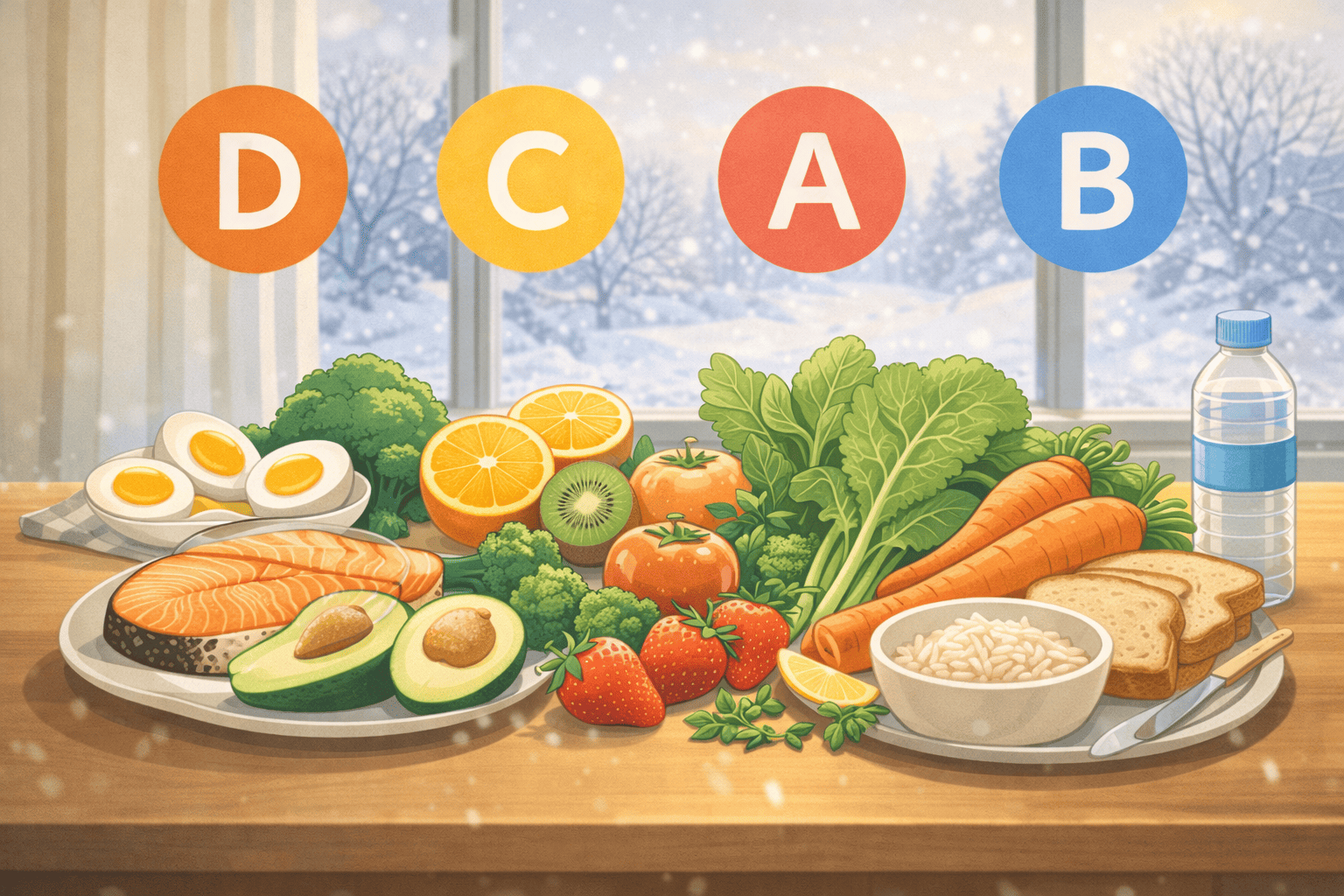 비타민 부족을 채우는 실천 방법 관련 사진