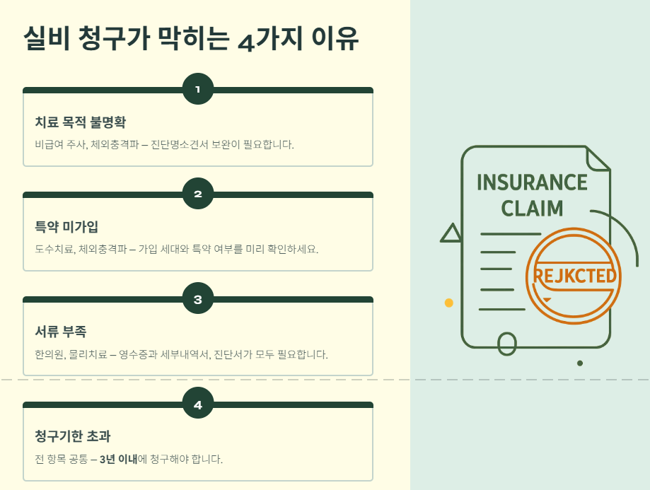 치료별 실비보험