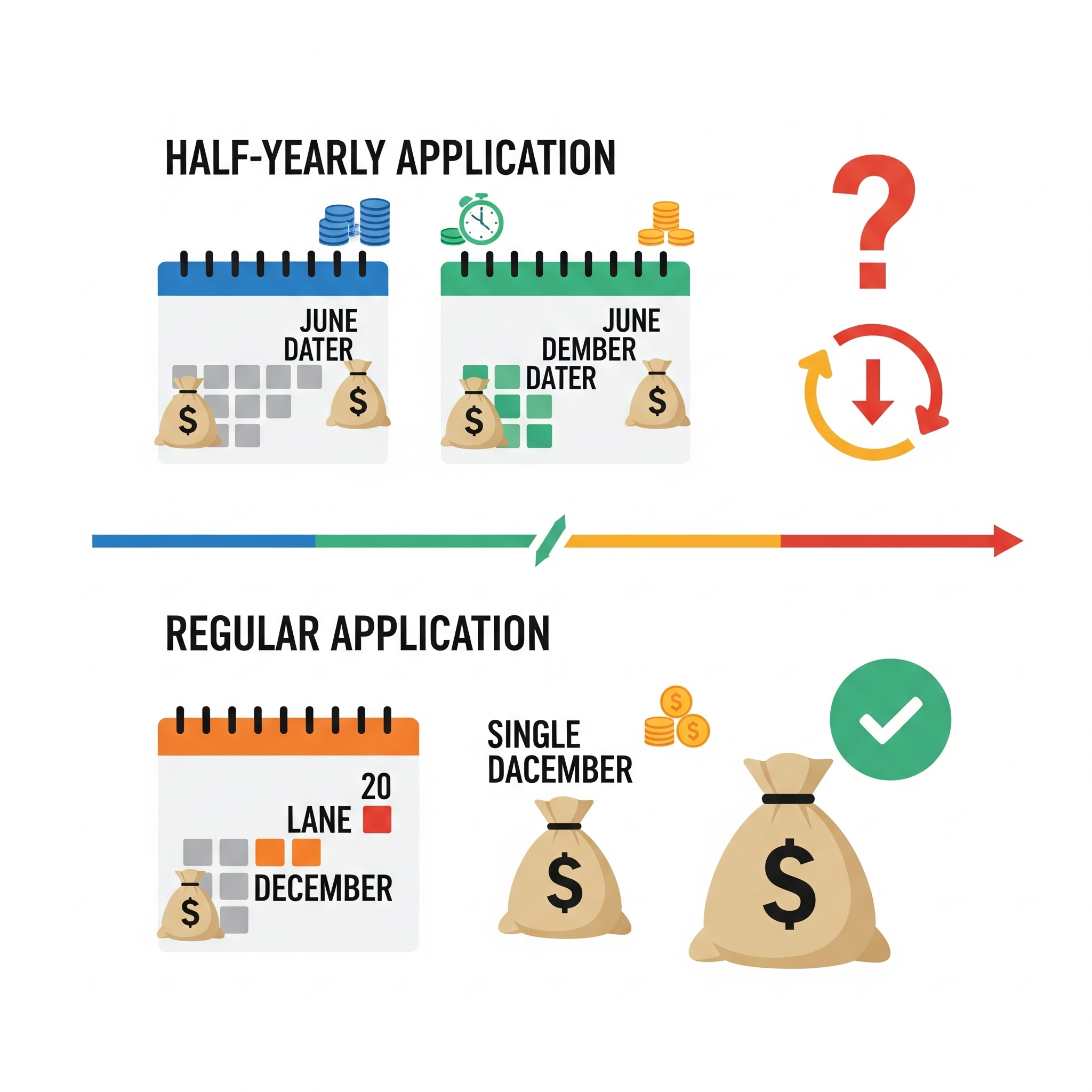근로장려금 반기 신청과 정기 신청 차이