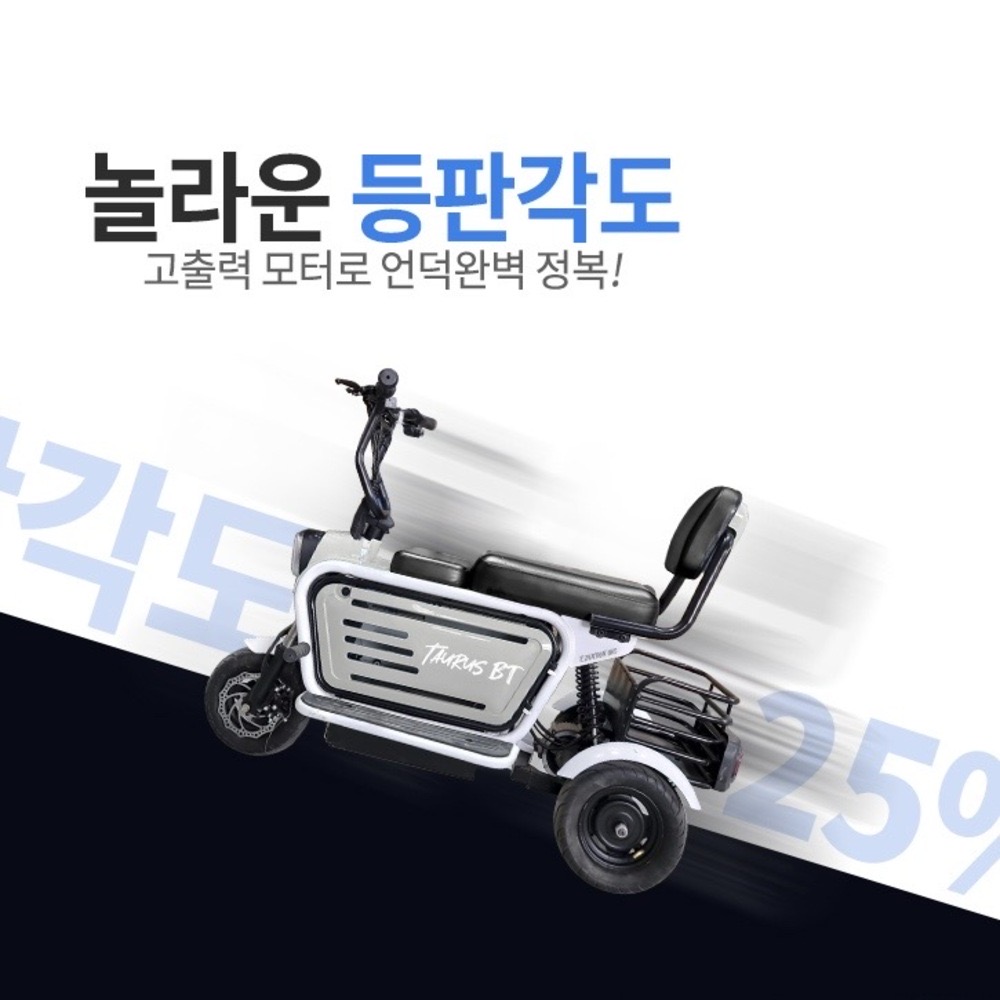 부모님 선물 추천 - 삼륜 전동스쿠터 타우러스 BT