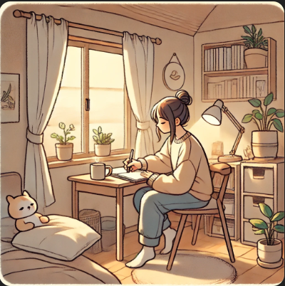 혼자 있는 시간이 좋아지는 나만의 루틴에 관한 사진