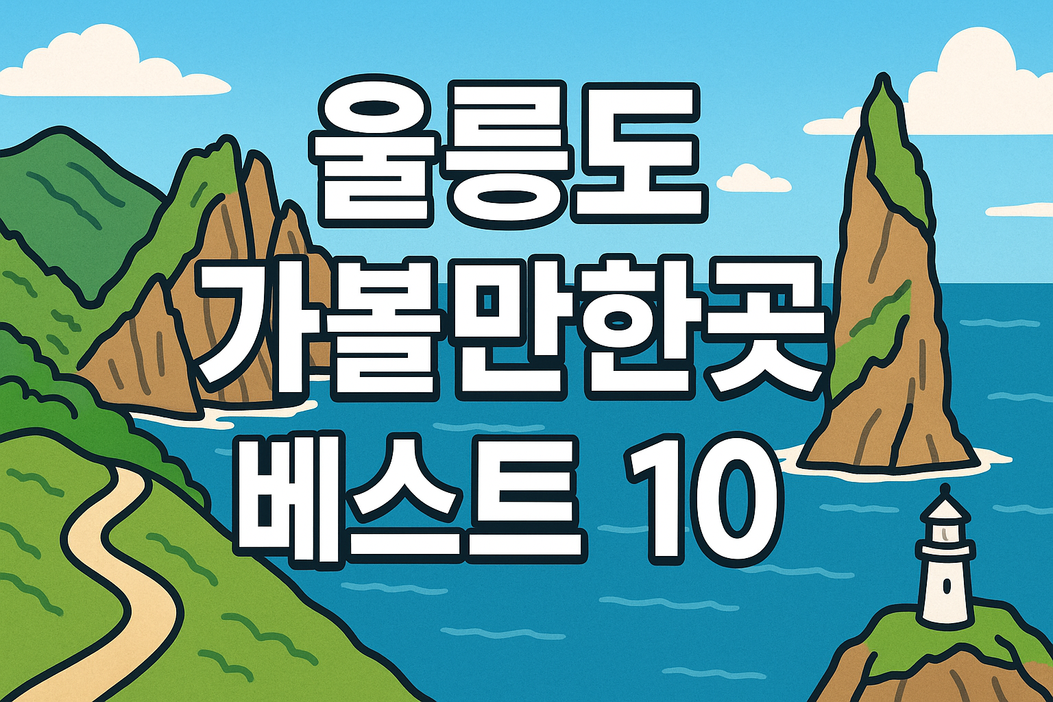 울릉도 가볼만한곳 베스트10