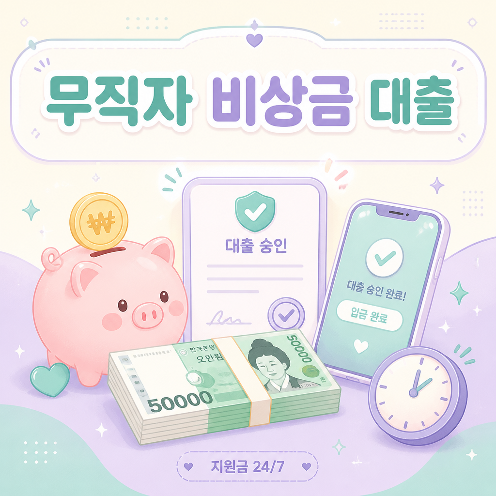 무직자 비상금 대출