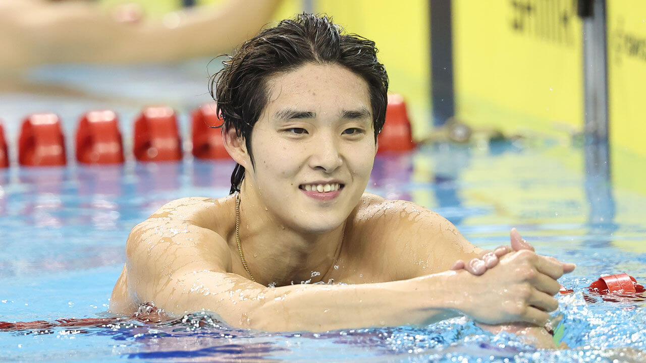 김우민, 자유형 1,500ｍ 국가대표 선발전 우승…디펜딩 챔피언의 귀환