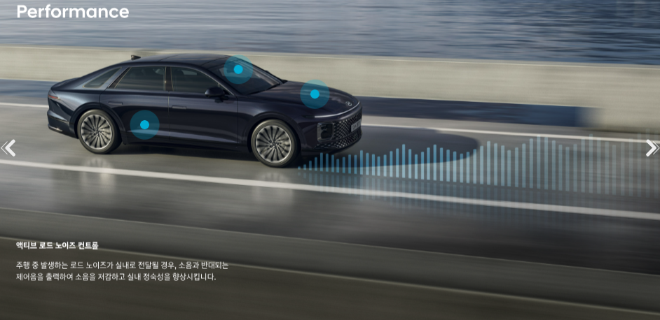 노면 소음 억제 시스템(Active Noise Control)