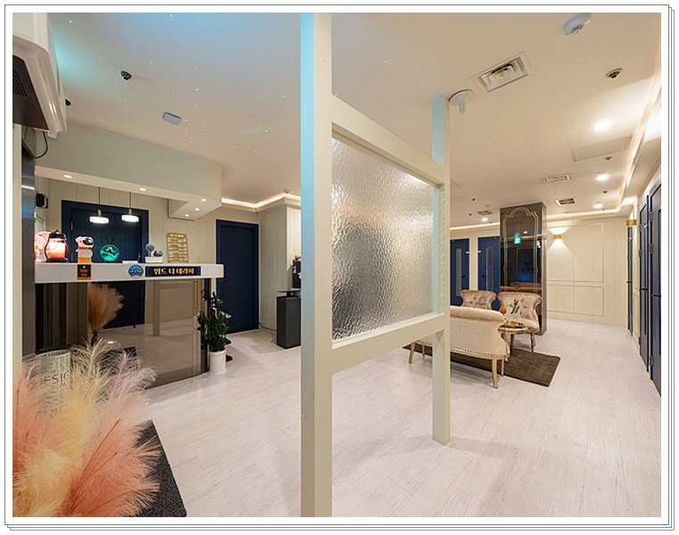 송도마사지 위드더테라피 복도