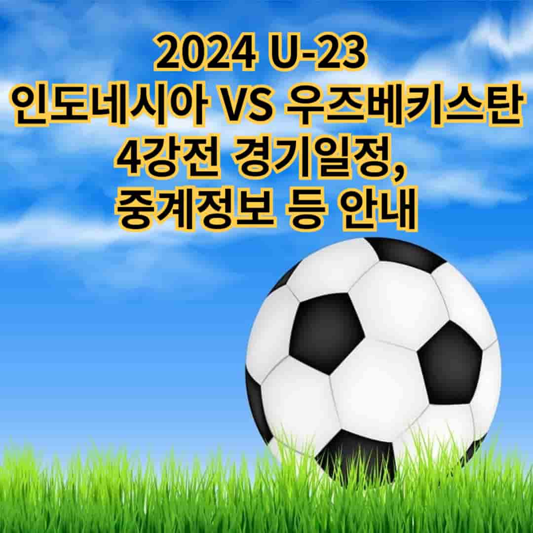 인도네시아 VS 우즈베키스탄