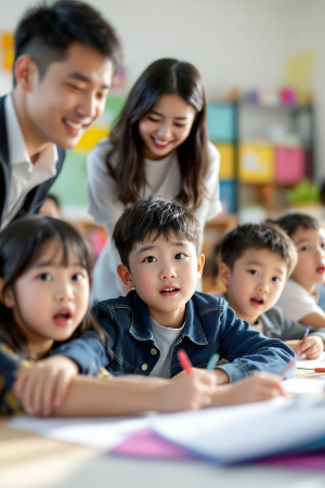 초등학교 적응하는 초등학교 1학년들의 학교 생활