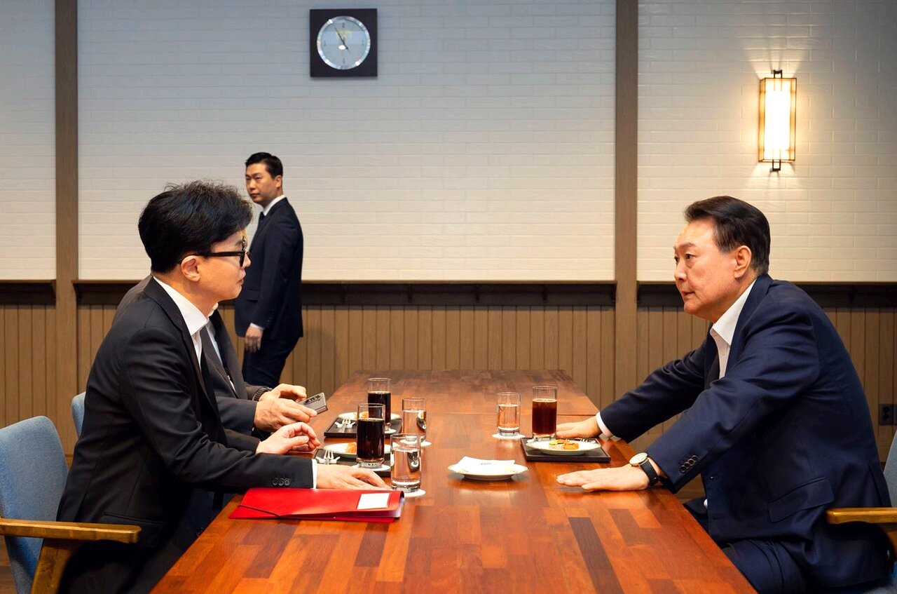 윤석열 한동훈