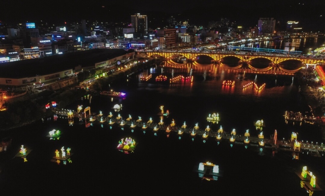 2024 진주 남강유등축제 일정 입장료 불꽃 드론