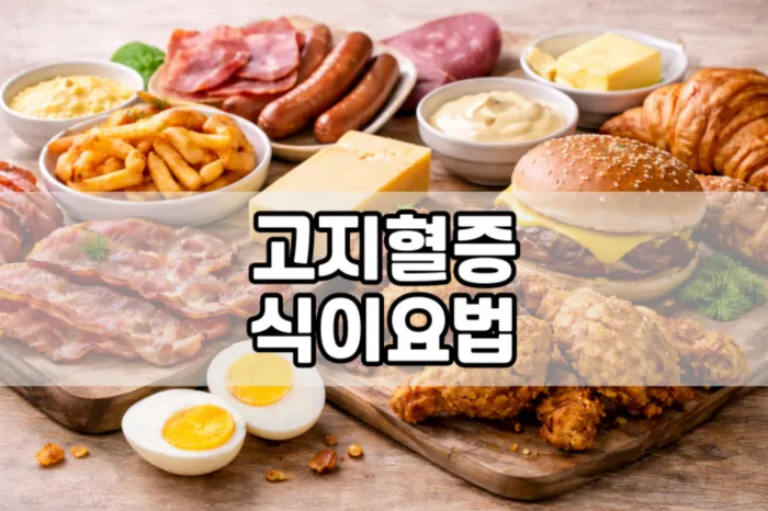 고지혈증 식이요법