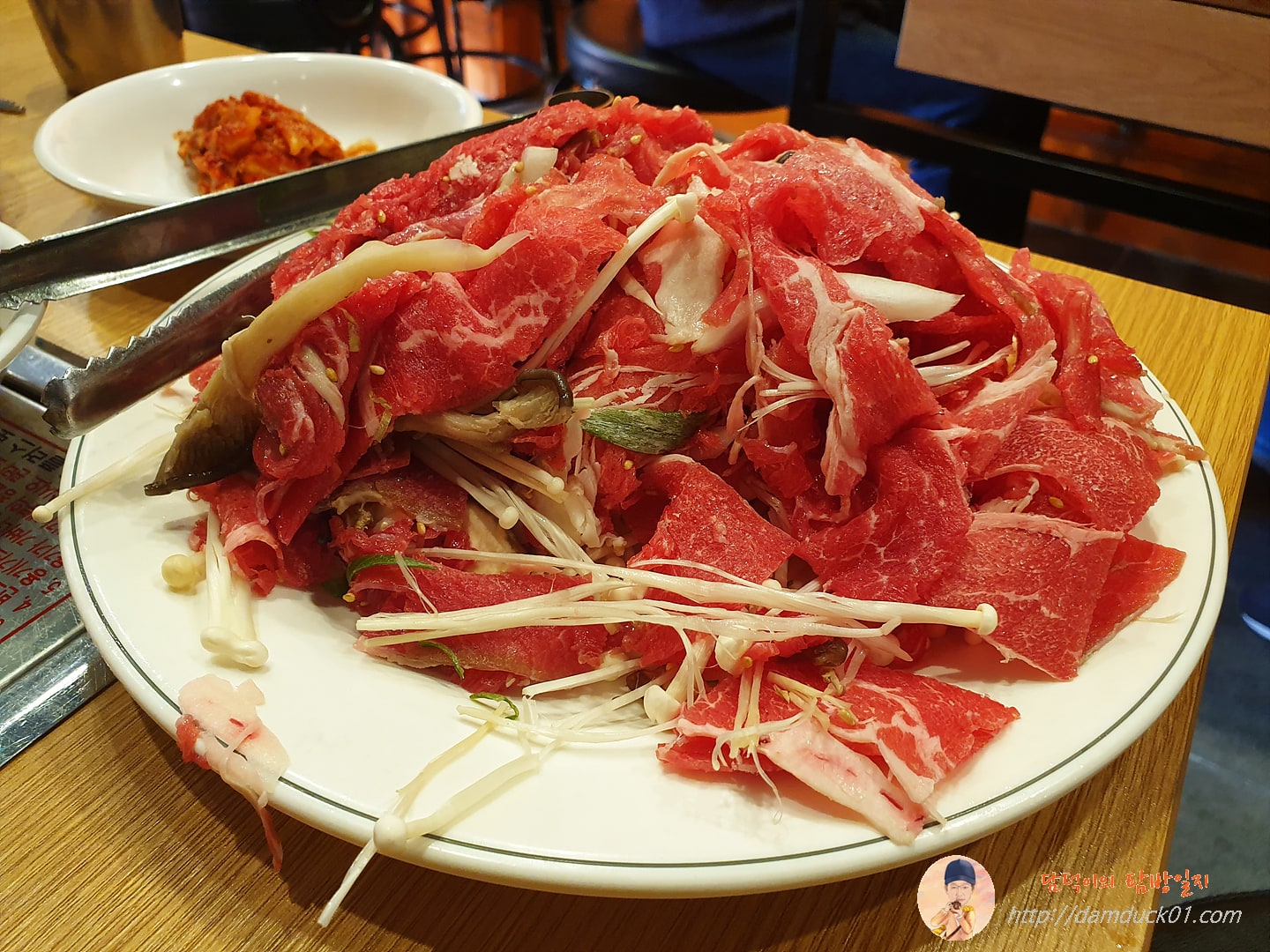 맹심불고기-버섯생소불고기-담덕이의탐방일지