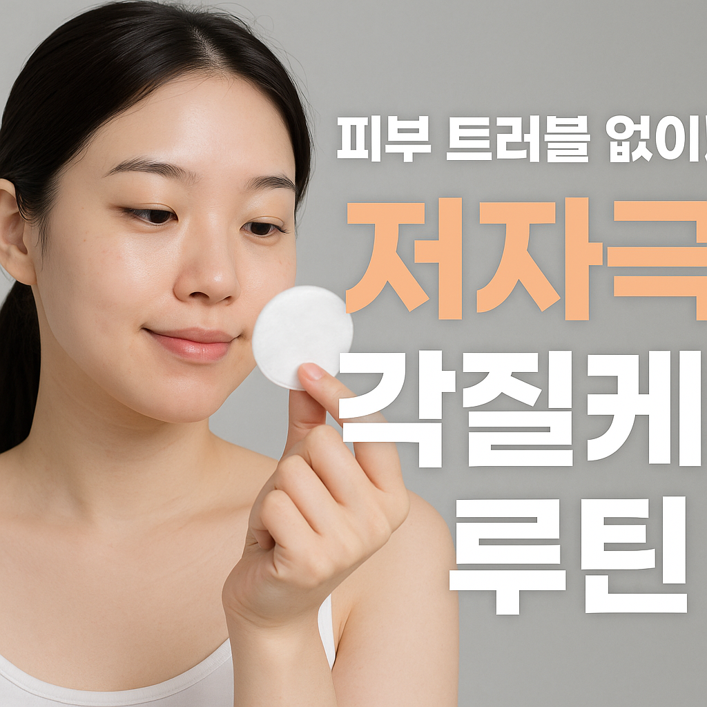 저자극 각질케어