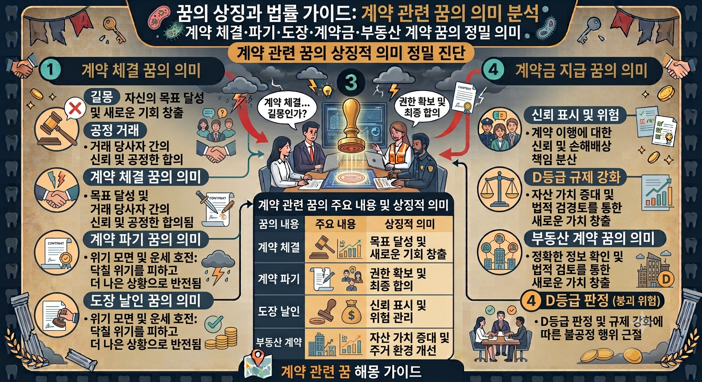계약에 관한 꿈