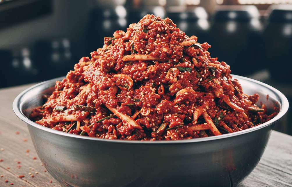 김장 양념