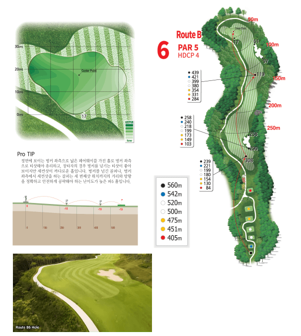 루트52 컨트리클럽 루트B코스 공략도 06