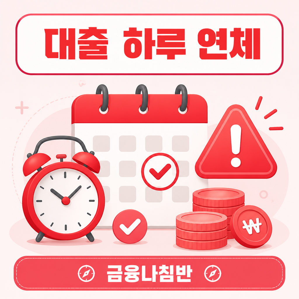 대출 하루 연체