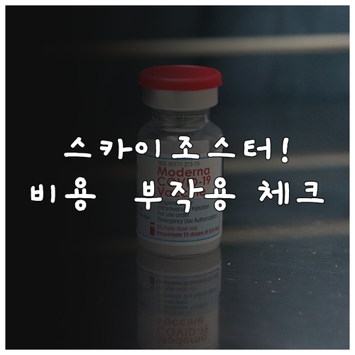 스카이조스터 대상포진 백신 접종 비용..