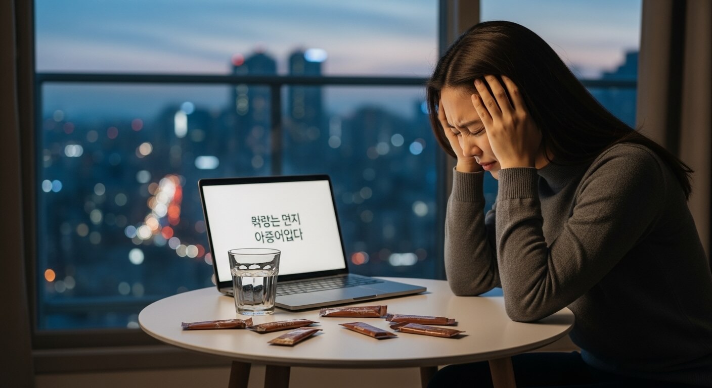 왼쪽 머리 두통