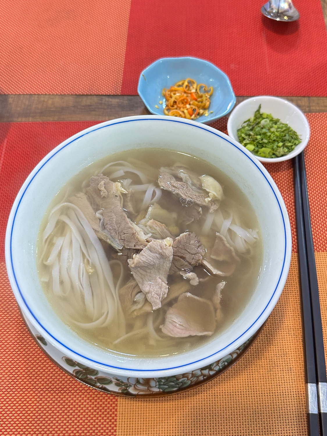 포 하 동 스테이크 콤비네이션 쌀국수