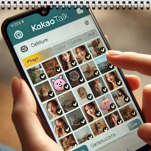 카톡 사진 전송 시 화질 설정