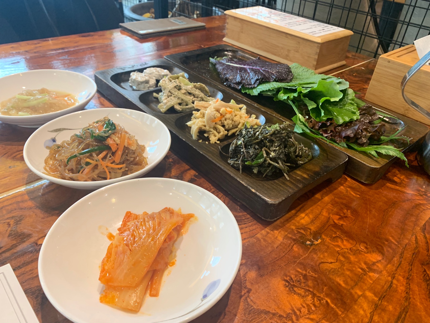 백운애꽃 반찬