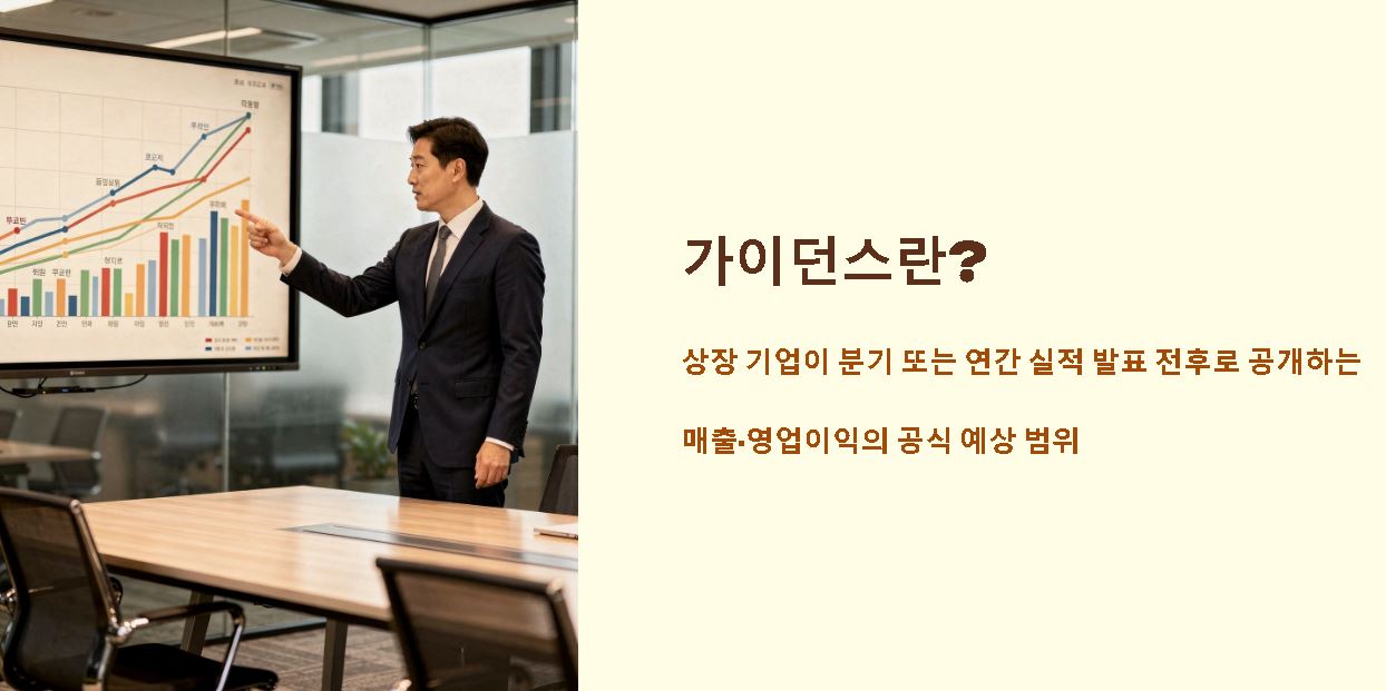 가이던스 뜻