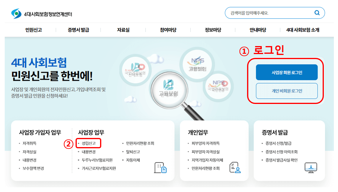 두루누리 지원금액 대상자 조회 신청방법