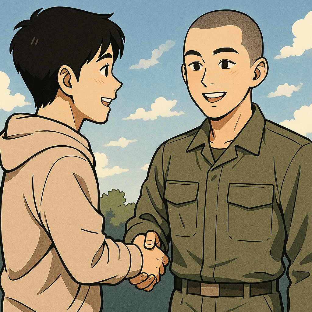 논산훈련소 입소 당일