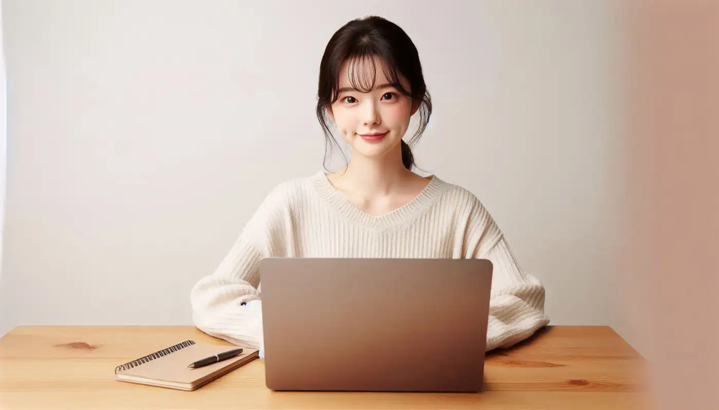 퍼플렉시티-프로-사용법을-알아보는-여성의-모습