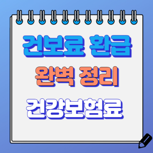 건강보험료 환급