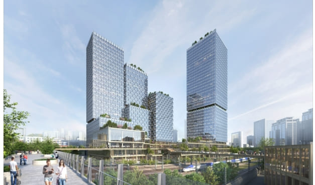 한화건설, 총 7조2600억원 규모 복합개발사업 시동